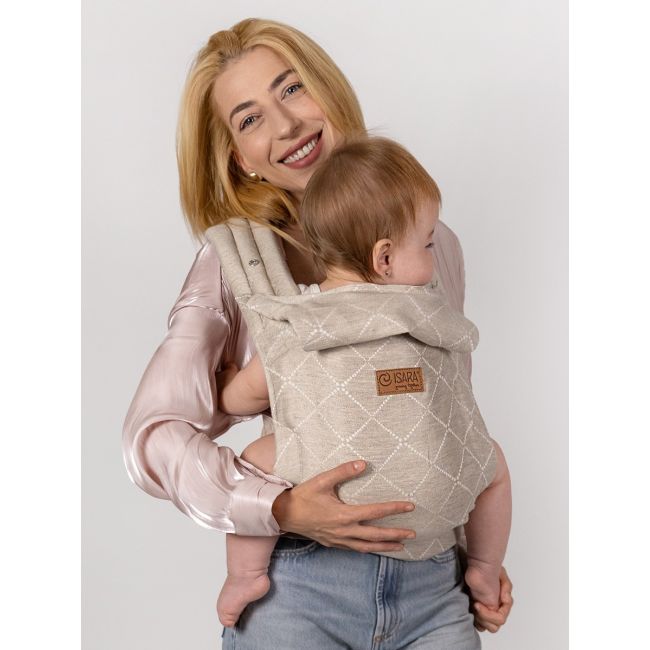 Marsupiu isara quick half buckle au naturel