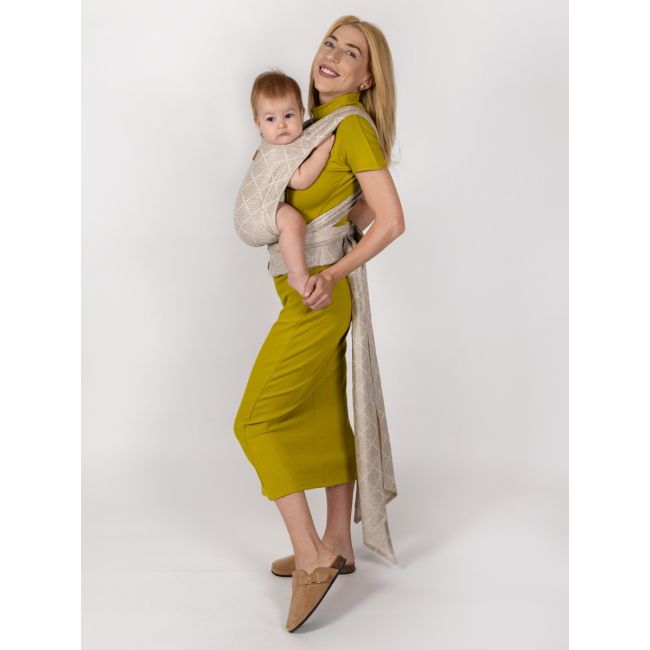 Marsupiu isara quick half buckle au naturel