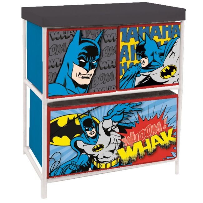 Organizator pentru jucarii cu structura metalica Batman BBXBT15787
