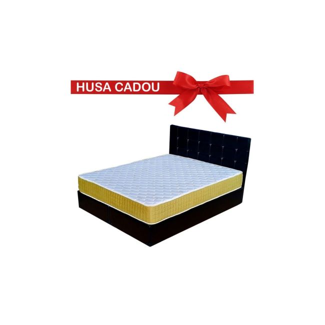 Saltea cu arcuri impachetate individual, pocket spring milano, 160x190x24cm, fermitate mediu spre soft, sistem de aerisire perimetral, saltex drm521