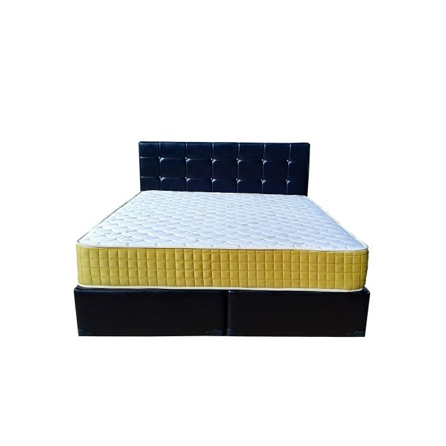 Saltea cu arcuri impachetate individual, pocket spring milano, 90x190x24cm, fermitate mediu spre soft, sistem de aerisire perimetral, saltex drm208