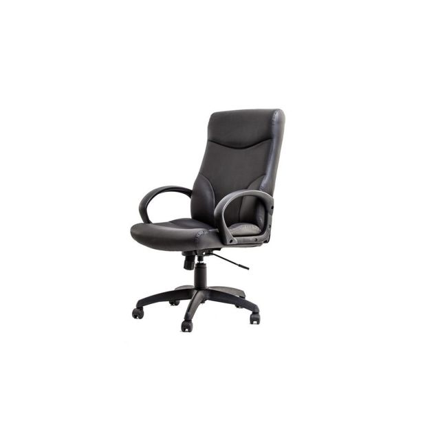 Scaun directorial ergonomic stilo negru drm106