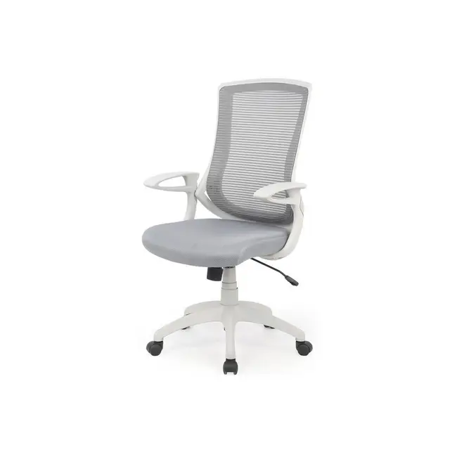 Scaun directorial hm igor, ergonomic, cadru polipropilena, tapiterie mesh, inaltime ajustabila, 100 kg, 114x66x63 cm, alb/gri drm2029