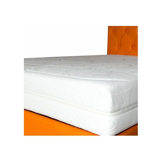 Saltea cu arcuri, cronos hr spring comfort 160x200x24cm, cu spuma poliuretanica hr 3,5 cm pe ambele fete, husa detasabila tricot, hipoalergenic, fermitate medie, saltsib drm3553