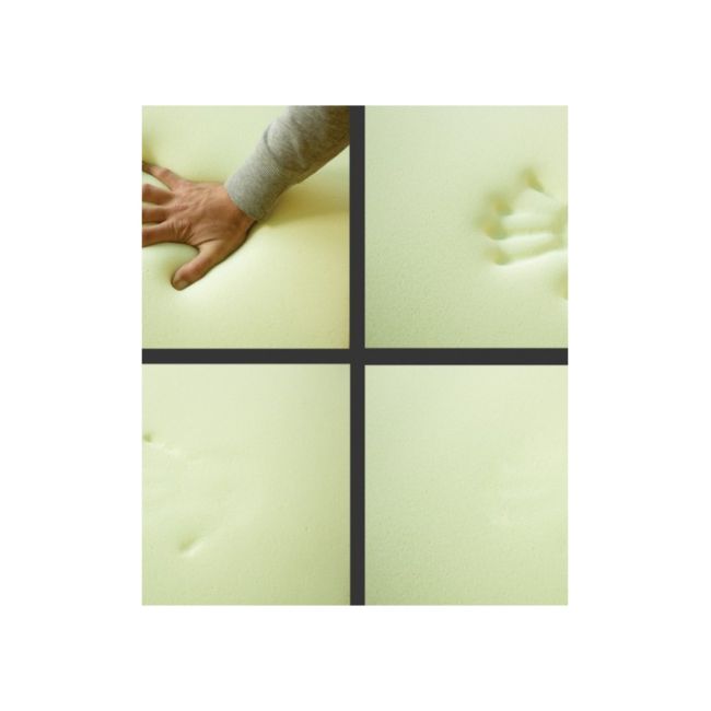 Saltea cu spuma poliuretanica hr, memory foam 4cm, zeus memory comfort dodolut 140x200x20cm,  husa detasabila tricot, hipoalergenica, fermitate tare, greutate maxima sustinuta 150 kg/persoana, saltsib drm3564