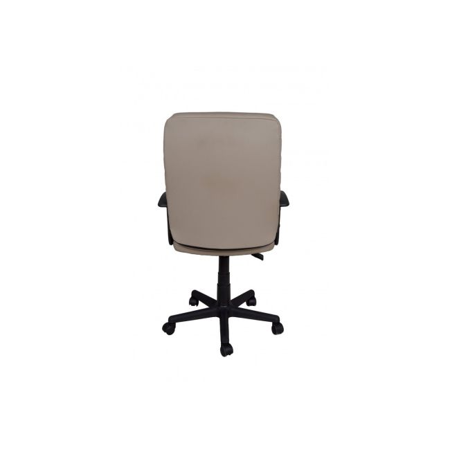 Scaun directorial gn72, piele ecologica, inaltime reglabila, 100 kg, bej drm3542