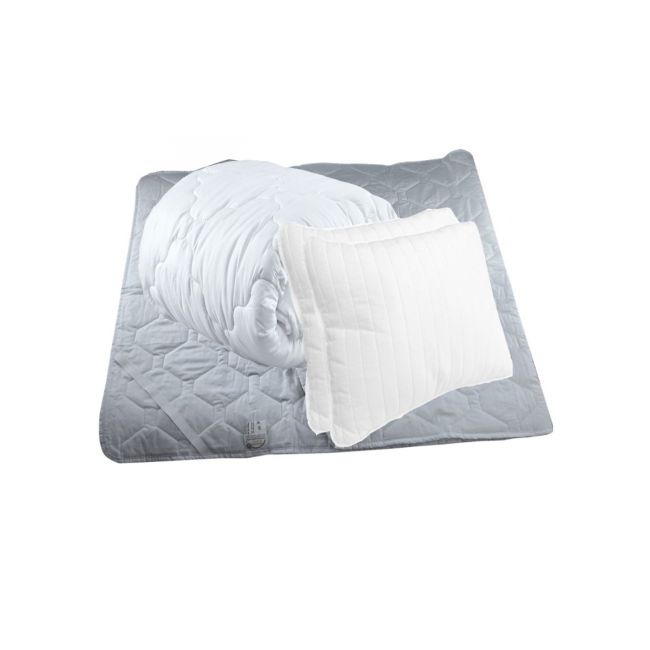 Saltea cu arcuri ulise standard spring comfort 180x200, plasa arcuri tip bonell, plus 2 perne plus husa hipoalergenica plus pilota vara microfibra 200x220 drm3720