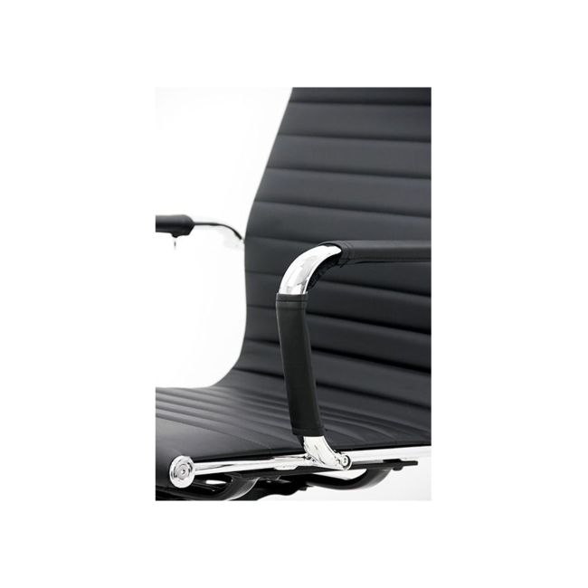 Scaun de birou off 802m, ergonomic, spatar inalt, mecanism balans, roti gumate, 100 kg drm4176