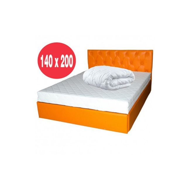 Set saltea hermes super high comfort 140x200 plus pilota vara microfibra 180x200 drm3624