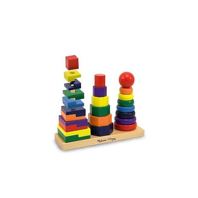 Forme geometrice de stivuit Melissa and Doug - OKEMD0567