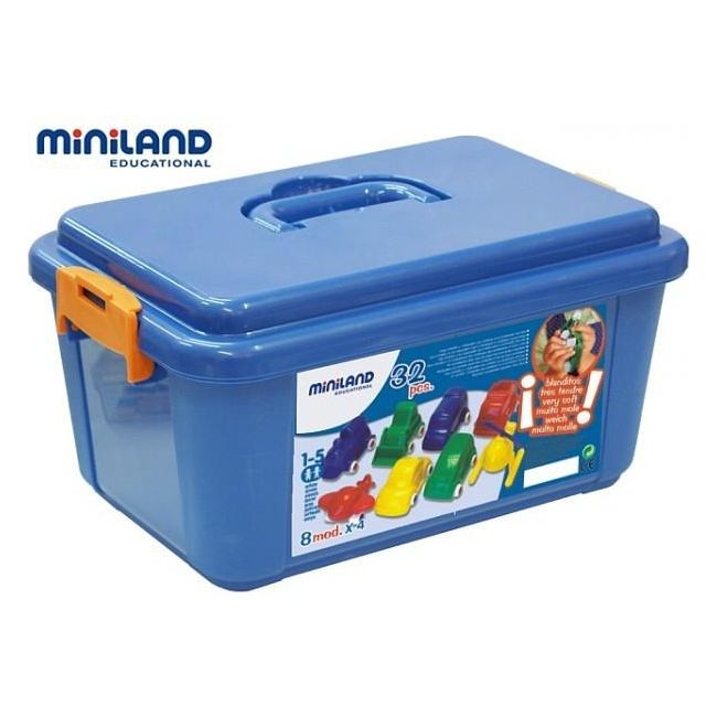 Jucarii Minimobil Miniland 32 vehicule - OKEML27471