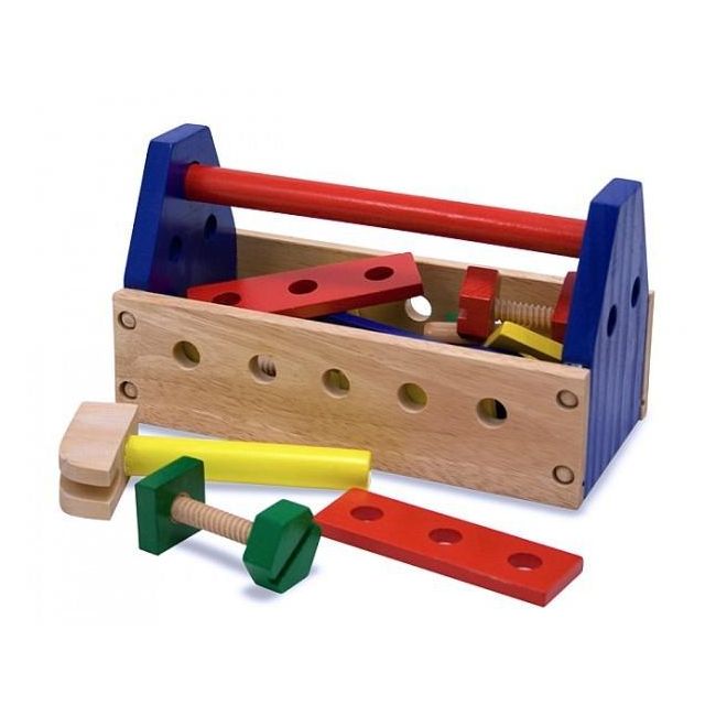 Ladita din lemn cu scule Melissa and Doug - OKEMD0494