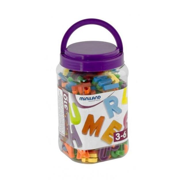 Litere mari magnetice Miniland 310 buc - OKEML97912