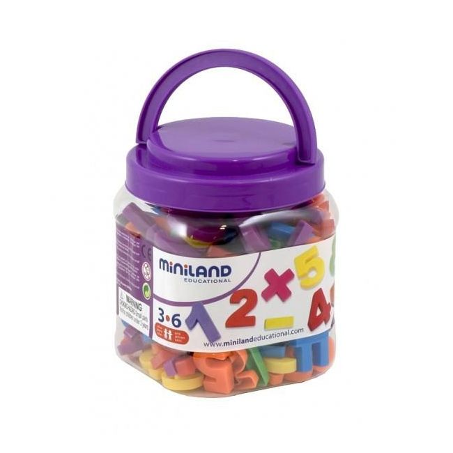 Numere magnetice Miniland 162 buc - OKEML97915