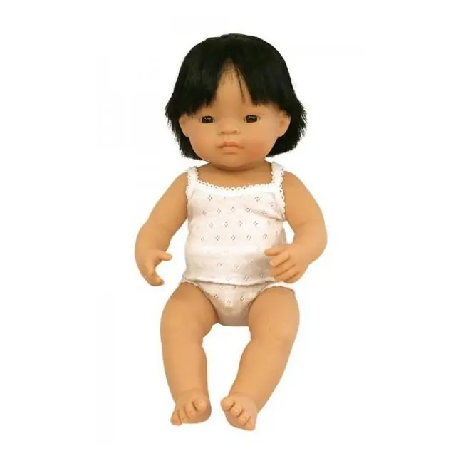 Papusa baiat asiatic Miniland 38 cm - OKEML31155