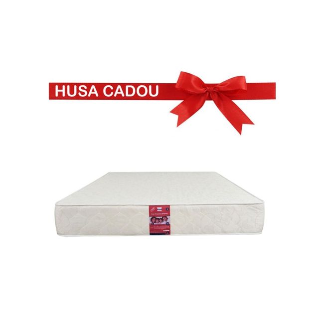 Saltea cu arcuri, superortopedica detto plus 160x200x24 cm, fermitate mediu spre tare, plasa de arcuri tip bonell, reversibila, minet drm9887