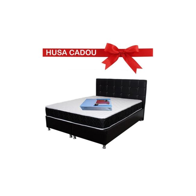 Saltea cu arcuri, superortopedica luna 160x190x20 cm, plasa de arcuri bonell, sistem de aerisire perimetral, saltsib drm9555