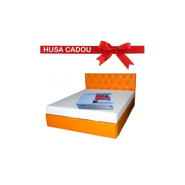 Saltea cu spuma, mercur comfort flex plus 160x190x20cm, fermitate mediu spre tare, hipoalergenica, husa detasabila, saltsib drm9579