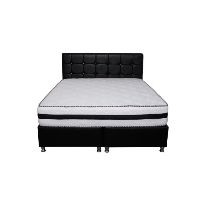 Saltea ortopedica cu arcuri, lotus forte super ortopedic 90x200x30cm, fermitate mediu spre tare, plasa de arcuri bonell, fara vara-iarna, banda de aerisire spaceair, salt confort drm9037
