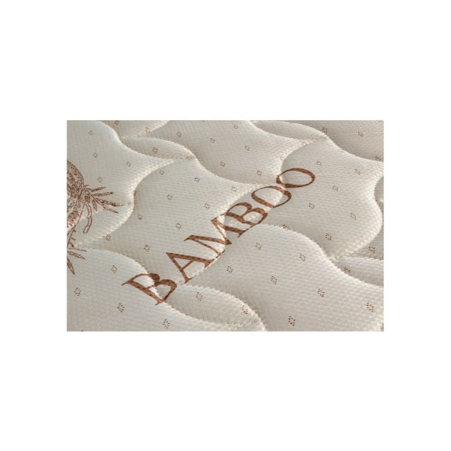 Saltea superortopedica optima bamboo, cu plasa de arcuri, margine antilasare, sistem de aerisire 180x200x24 cm drm10308