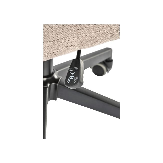Scaun directorial hm adriano, stofa, inaltime reglabila, mecanism de balansare, 100 kg, bej drm10294