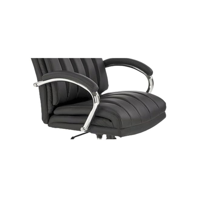 Scaun directorial hm romano, piele ecologica, mecanism de balansare, negru drm10300