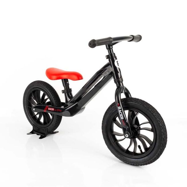 Balance bike qplay racer negru/rosu smb323qprace60
