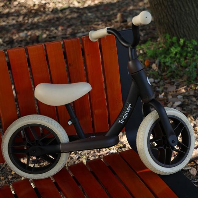 Balance bike qplay trainer negru smb3240tra60