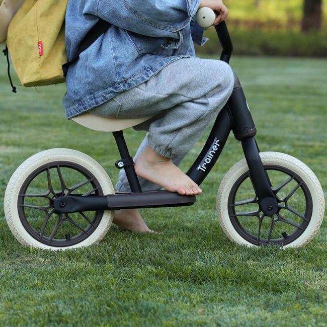 Balance bike qplay trainer negru smb3240tra60