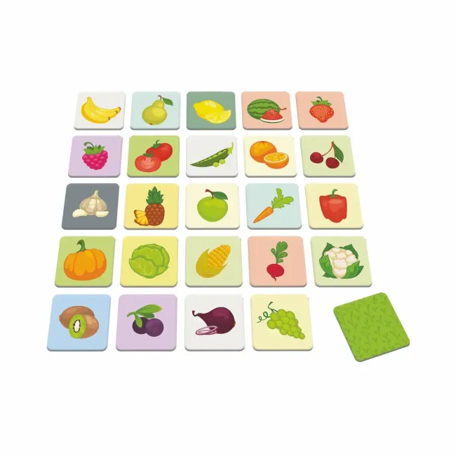 Joc de memorie - fructe si legume