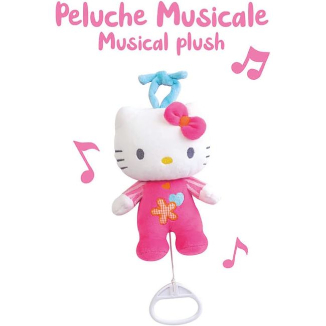 Jucarie plus muzicala jemini 19cm hello kitty je022813