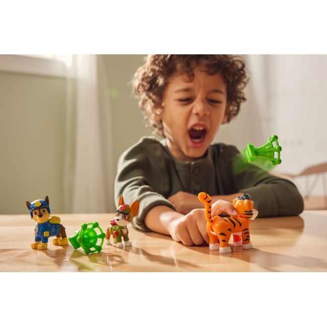 PATRULA CATELUSILOR JUNGLE PUPS SET 3 FIGURINE CHASE TRACKER SI TIGRUL VIV6068629