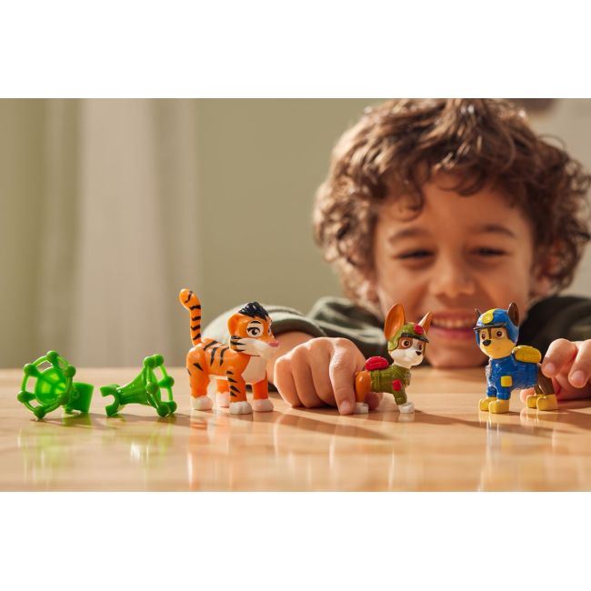 PATRULA CATELUSILOR JUNGLE PUPS SET 3 FIGURINE CHASE TRACKER SI TIGRUL VIV6068629