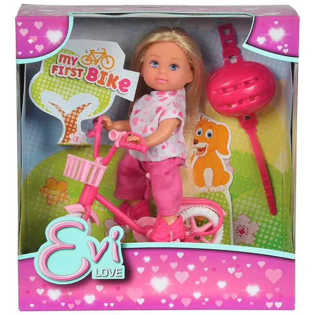 Papusa simba evi love my first bike 12 cm inimioare hubs105731715-ini