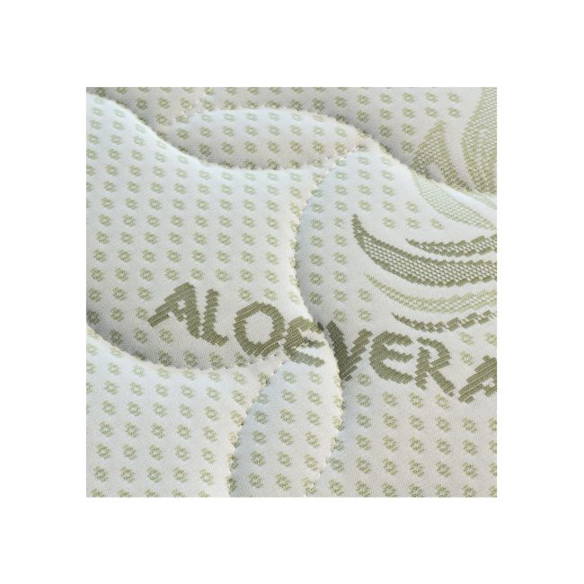 Saltea superortopedica optima aloe vera, cu plasa de arcuri, margine antilasare, sistem de aerisire 180x200x24 cm drm10311