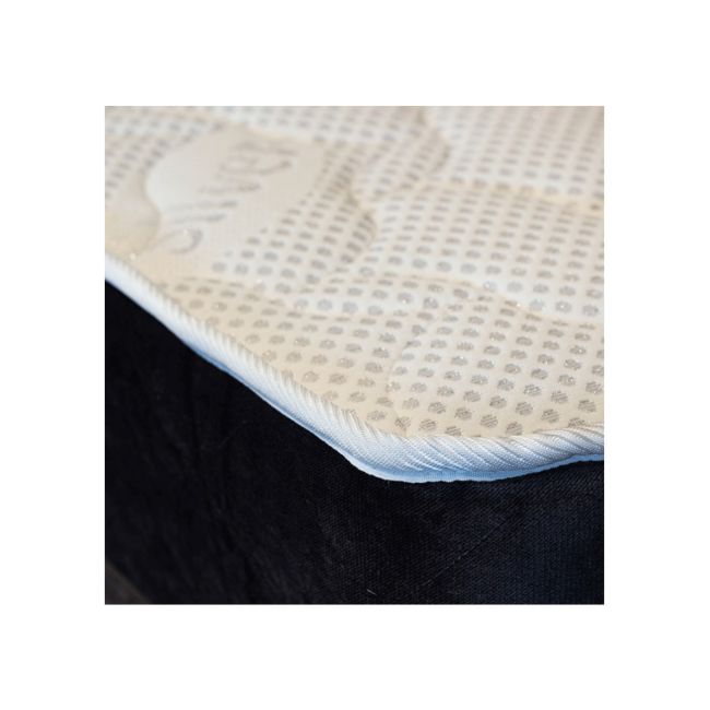 Saltea superortopedica optima silver care, cu plasa de arcuri, margine antilasare, sistem de aerisire 160x200x24 cm drm10313