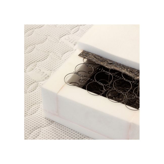 Saltea superortopedica optima silver care, cu plasa de arcuri, margine antilasare, sistem de aerisire 180x200x24 cm drm10314