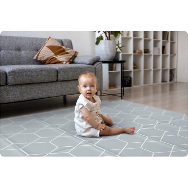 Salteluta de joaca din spuma 200 x 180 x 1 cm nukido nk-340 ocean edeedi734003