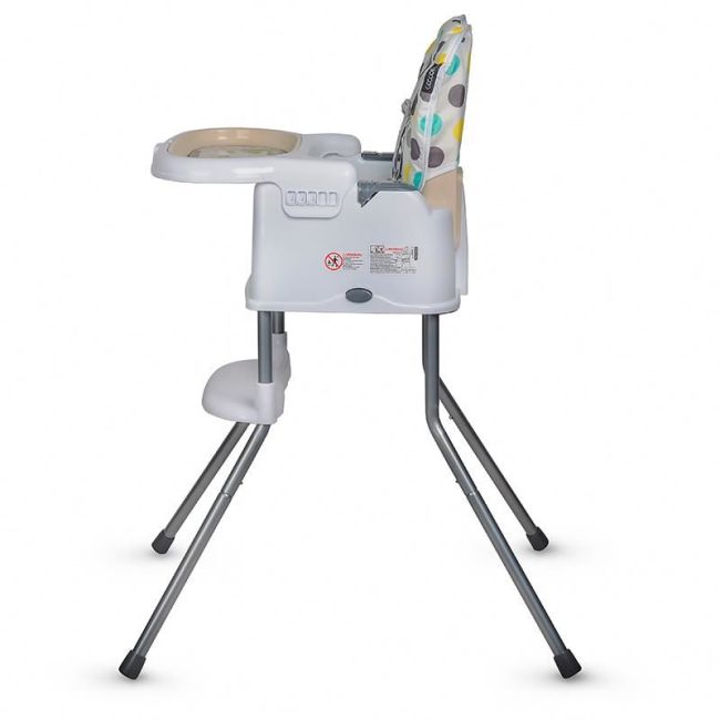 Scaun de luat masa multifunctional coccolle ziti beige dots smb332088344