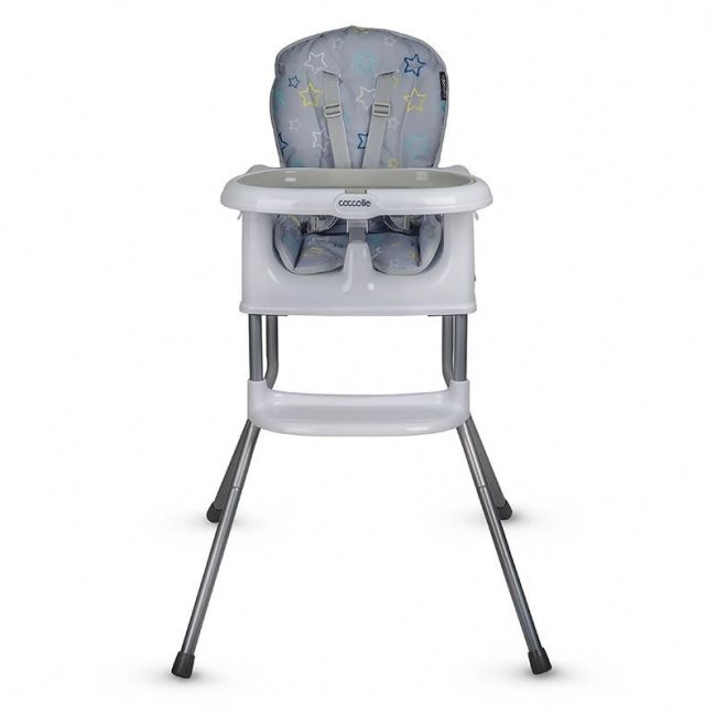 Scaun de luat masa multifunctional coccolle ziti grey stars smb332088364