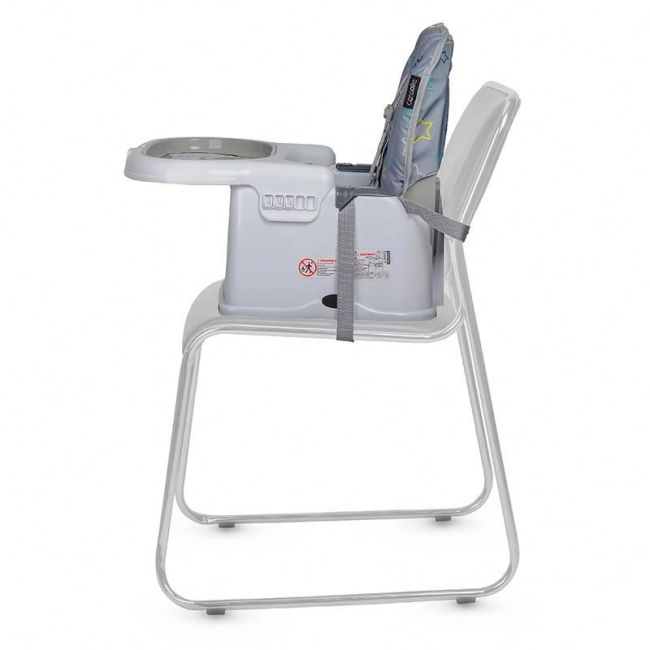 Scaun de luat masa multifunctional coccolle ziti grey stars smb332088364