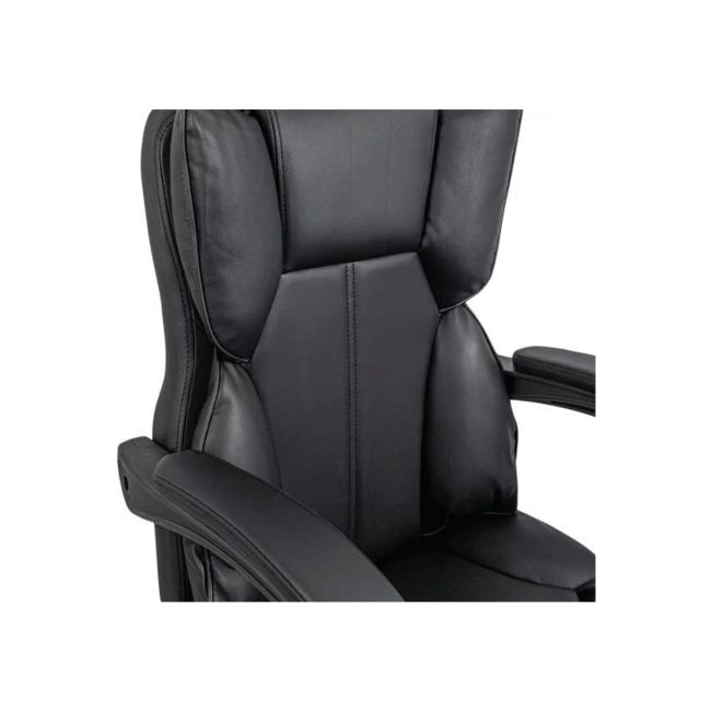 Scaun directorial off 4151, piele ecologica, mecanism de balansare, suport pentru picioare, 130 kg drm10338
