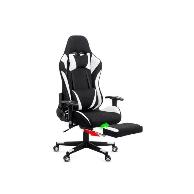 Scaun gaming off 296, spatar reglabil, stofa, robust, cadru polipropilena, mecanism de balans, perne reglabile, 100 kg drm10358
