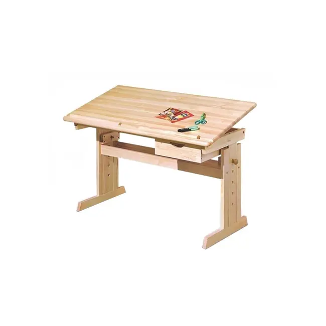 Set birou ergonomic hm julia inaltime reglabila, unghi inclinare ajustabil, cu scaun hm rico roz, catifea, 100 kg si dulapior rulant hm nils, cu roti, lemn, natur drm10331