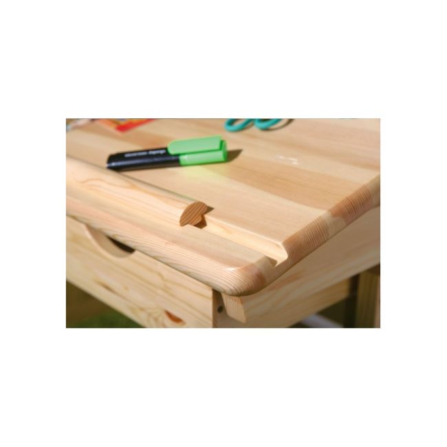 Set birou ergonomic hm julia inaltime reglabila, unghi inclinare ajustabil, cu scaun hm rico roz, catifea, 100 kg si dulapior rulant hm nils, cu roti, lemn, natur drm10331