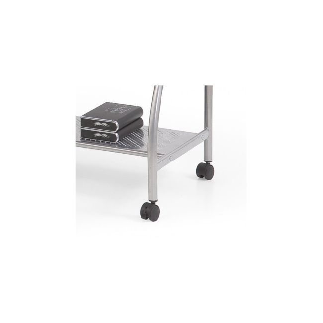 Set mobilier birou copii hm b6, mdf, metalic, spatii depozitare, cu scaun hm gonzo 3 gri inchis, stofa, 90 kg si dulapior rulant hm nils, cu roti, lemn, natur drm10336