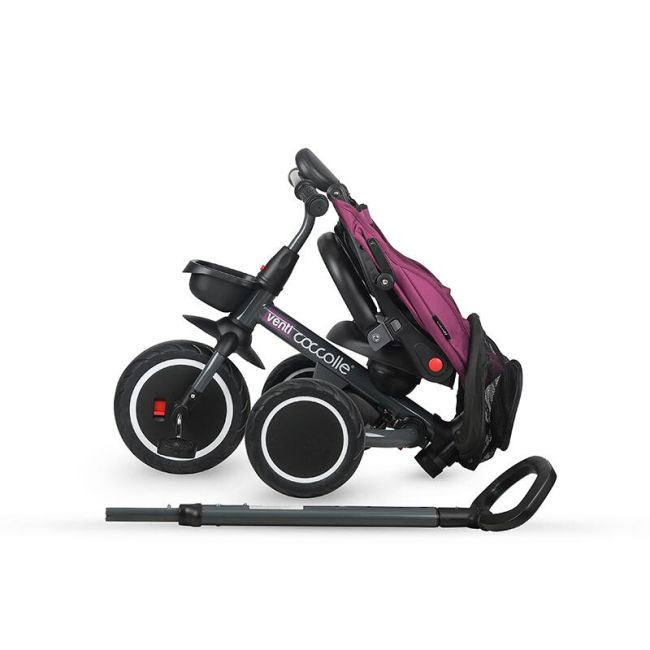 Tricicleta multifunctionala coccolle venti magenta smb323010850