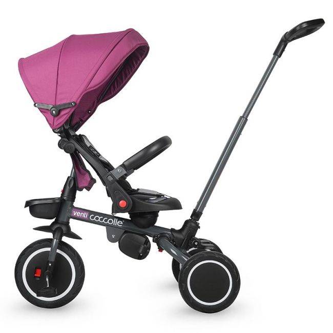 Tricicleta multifunctionala coccolle venti magenta smb323010850
