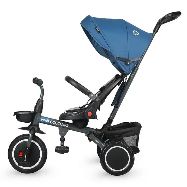 Tricicleta multifunctionala coccolle venti navy blue smb323010832