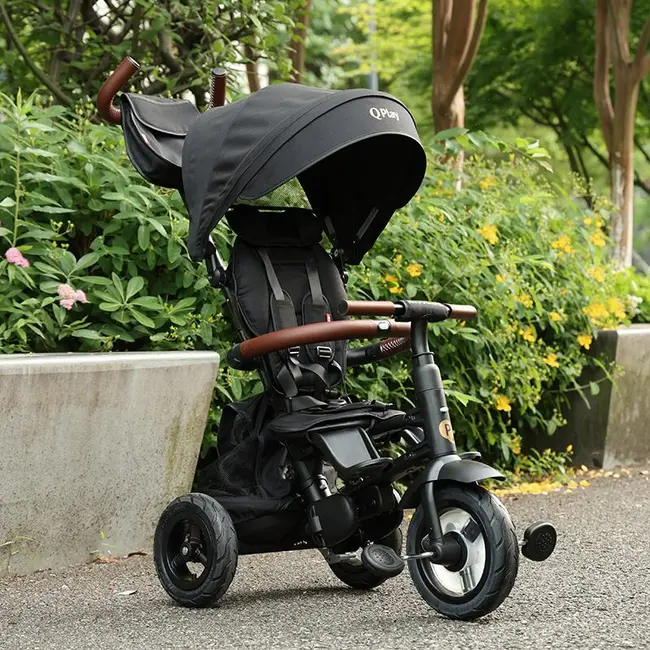 Tricicleta pliabila qplay rito deluxe negru smb324038160d